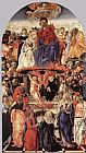 Francesco Di Giorgio Martini Famous Paintings - The Coronation of the Virgin